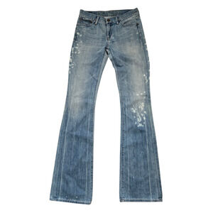 Goldsign Passion Designer Jeans Distressed Size 25 WITH 35 Inseam New W1315-200